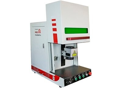 Лазерный маркиратор в защитной кабине FABTEC 50Вт MAX